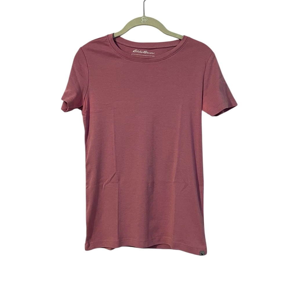Eddie Bauer Short Sleeve Cotton Classic Crew Neck T- Shirt Size Medium - Picture 3 of 8